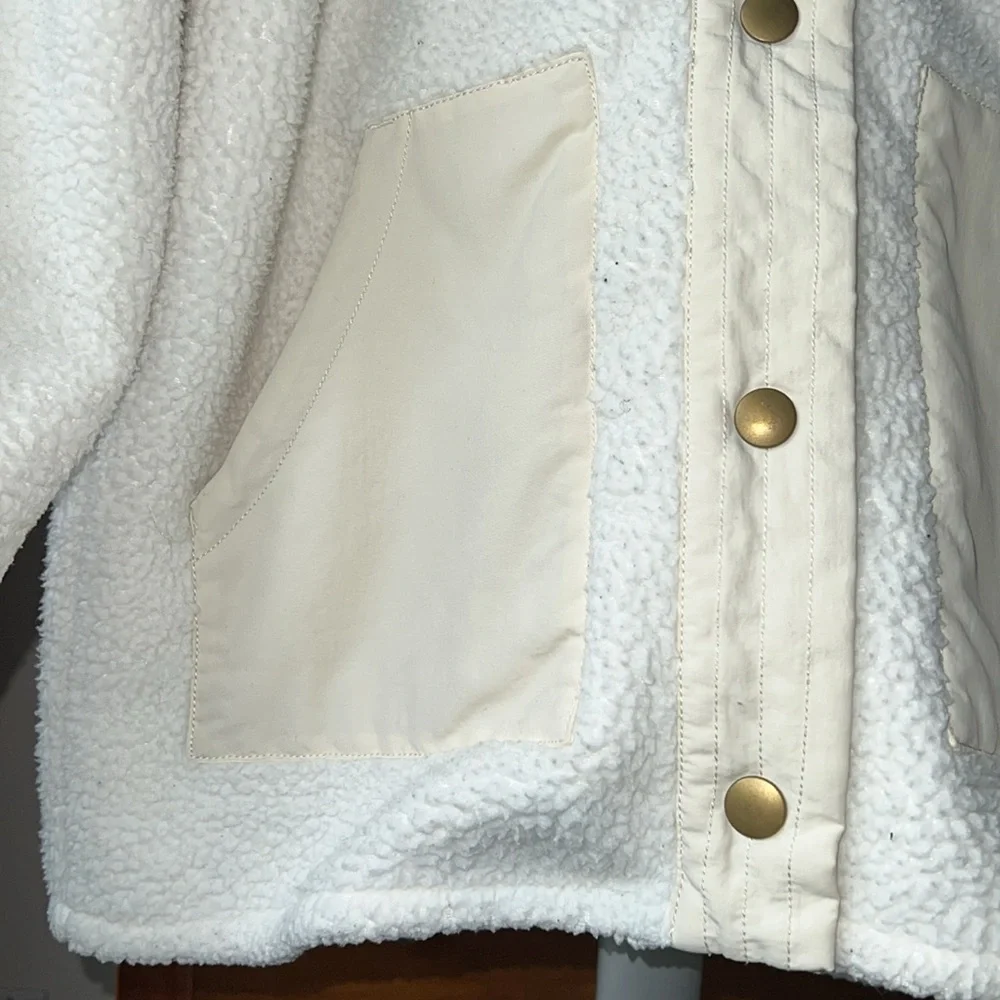JCrew teddy sherpa lady jacket